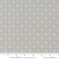 Peachy Keen Grey Posy Yardage by Corey Yoder for Moda Fabrics