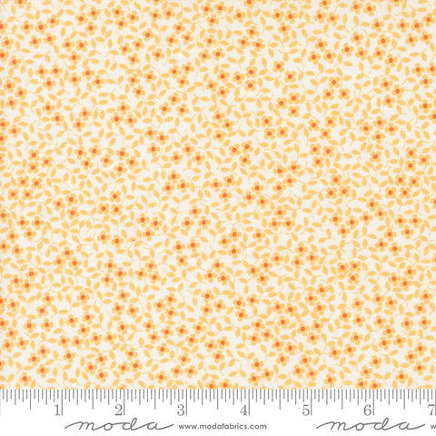 Cali & Co. Cloud Goldenrod Ditsy Yardage by Corey Yoder for Moda Fabrics