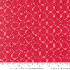 Coriander Colors Red Rings Yardage by Corey Yoder for Moda Fabrics