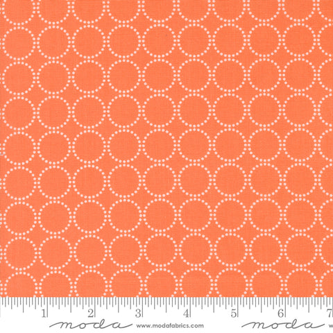 Coriander Colors Orange Rings Yardage by Corey Yoder for Moda Fabrics
