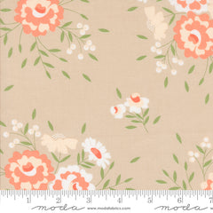 Abloom Stone Springtime Rose Yardage by Corey Yoder for Moda Fabrics