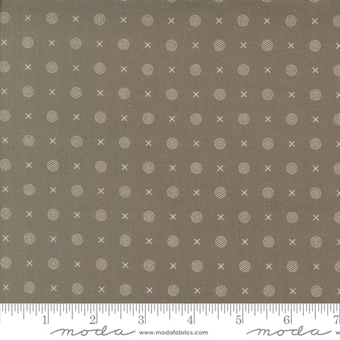 Abloom Slate X O Yardage by Corey Yoder for Moda Fabrics