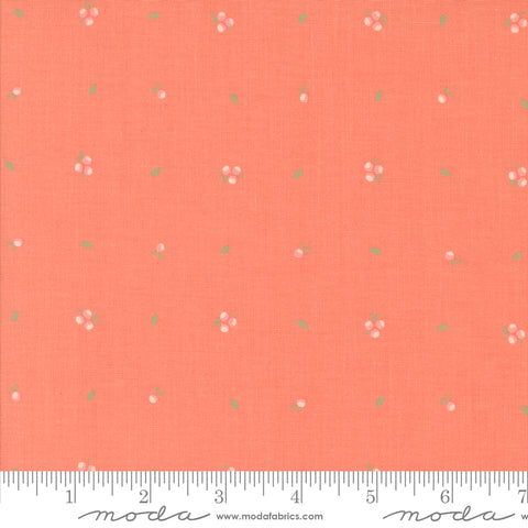 Abloom Coral Little Sprout Yardage by Corey Yoder for Moda Fabrics