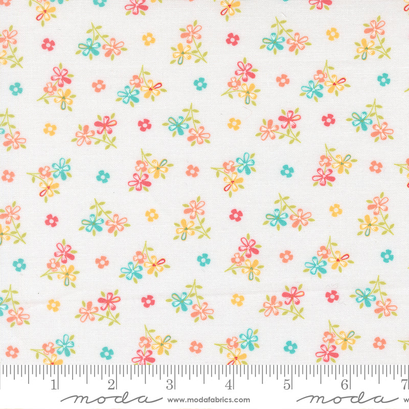 In The Garden Off White Love Me Yardage by Corey Yoder for Moda Fabrics