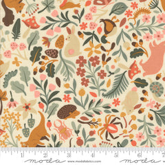 Acorn Hollow Ecru Flora Fauna Yardage by Basic Grey for Moda Fabrics