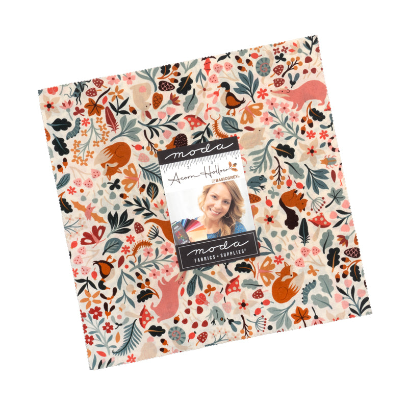 Acorn Hollow Layer Cake by Basic Grey for Moda Fabrics
