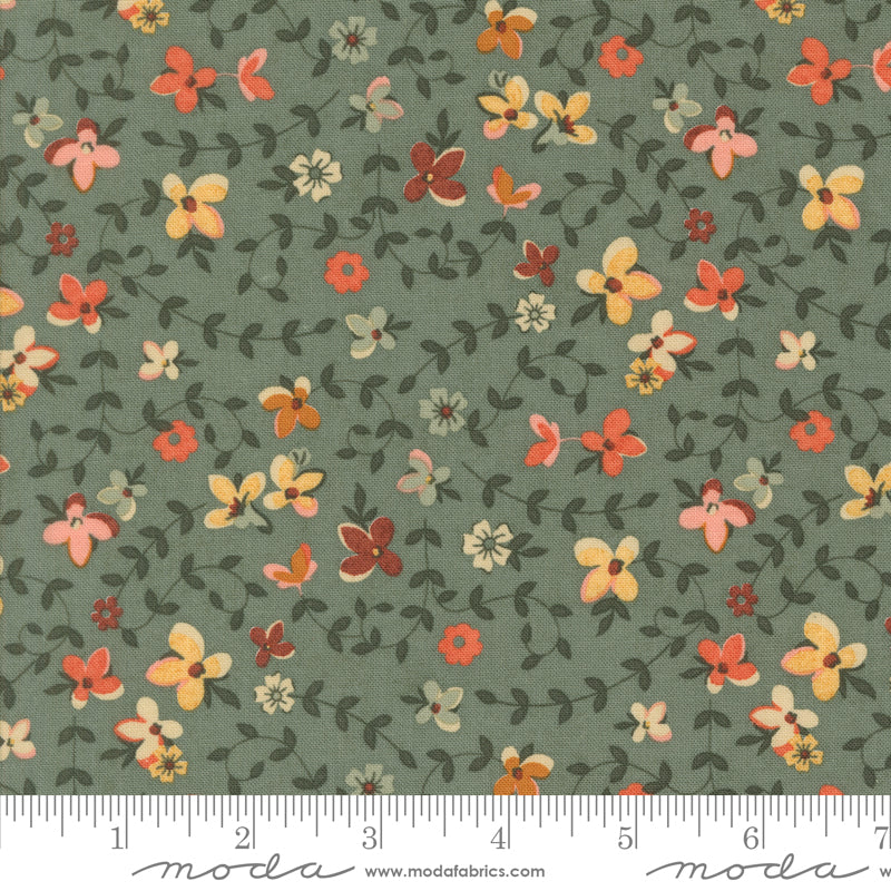 Acorn Hollow Eucalyptus Gather Yardage by Basic Grey for Moda Fabrics