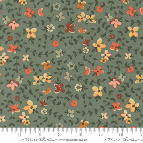 BOLT END 34" Acorn Hollow Eucalyptus Gather Yardage by Basic Grey for Moda Fabrics