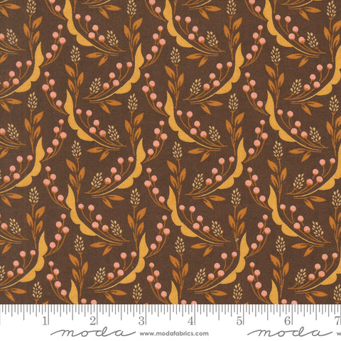 Acorn Hollow Nutmeg Harvest Yardage by Basic Grey for Moda Fabrics