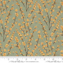 Acorn Hollow Sage Twiggy Yardage by Basic Grey for Moda Fabrics