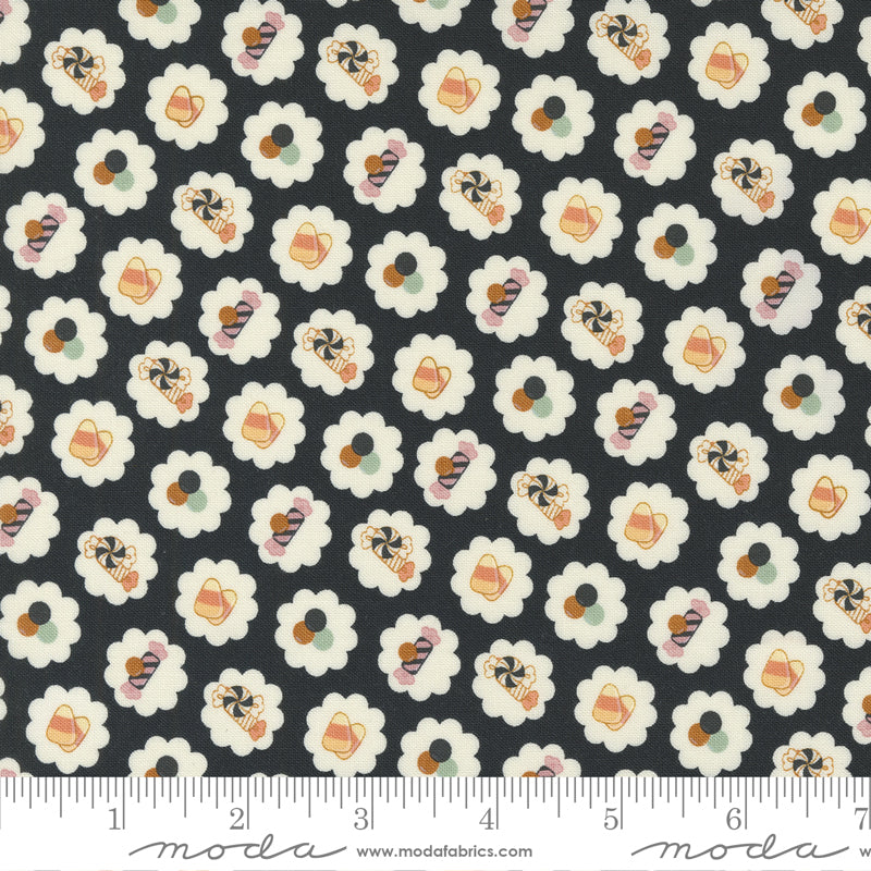 Owl-O-Ween Midnight Candy Yardage by Urban Chiks for Moda Fabrics
