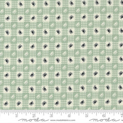 Owl-O-Ween Gobblin Spider Gingham Yardage by Urban Chiks for Moda Fabrics