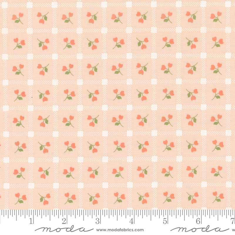 Dainty Meadow Blush Picnic Petals Yardage by Heather Briggs for Moda Fabrics