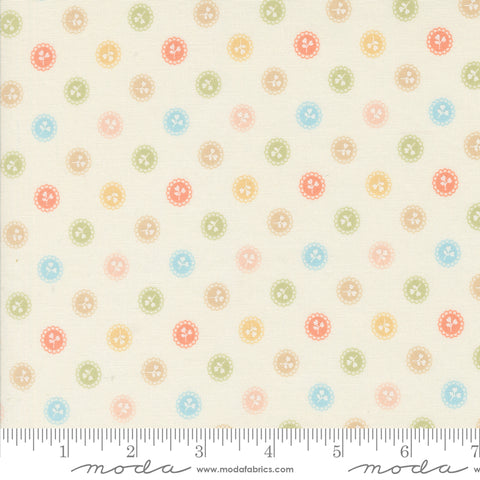 Dainty Meadow Porcelain Dainty Dots Yardage by Heather Briggs for Moda Fabrics