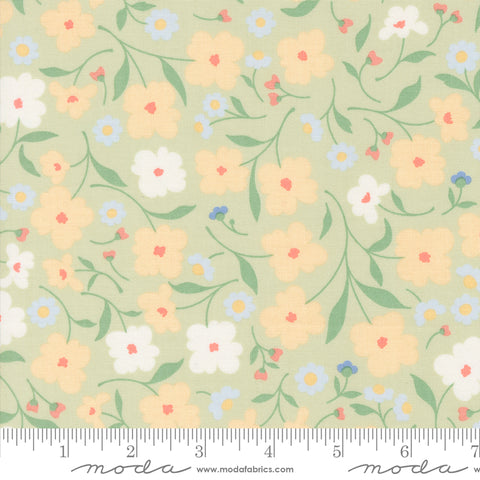 Cottage Charm Pear Wallpaper Florals Yardage by Heather Briggs for Moda Fabrics