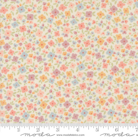 Cottage Charm Porcelain Flower Basket Yardage by Heather Briggs for Moda Fabrics