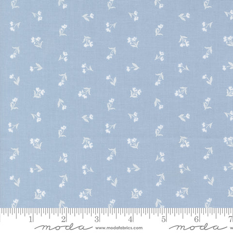 Cottage Charm Glacier Tossed Ditsy Yardage by Heather Briggs for Moda Fabrics