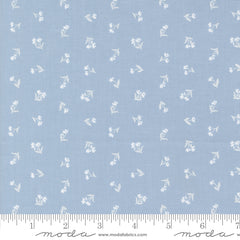Cottage Charm Glacier Tossed Ditsy Yardage by Heather Briggs for Moda Fabrics