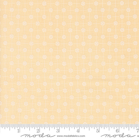Cottage Charm Enjoyable Yellow Pixie Dots Yardage by Heather Briggs for Moda Fabrics