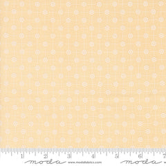 Cottage Charm Enjoyable Yellow Pixie Dots Yardage by Heather Briggs for Moda Fabrics