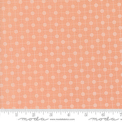 Cottage Charm Peach Pixie Dots Yardage by Heather Briggs for Moda Fabrics