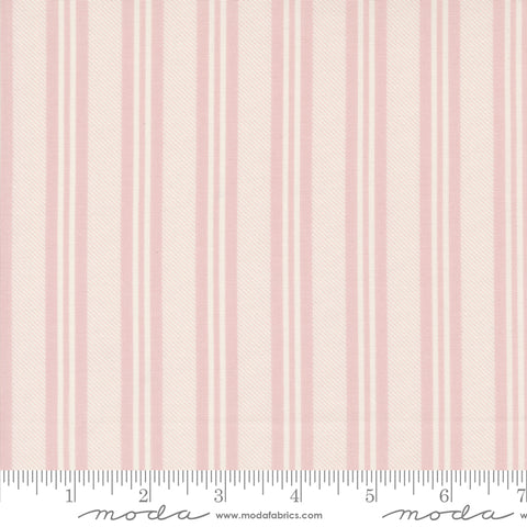 Cottage Charm Fading Rose Paneling Stripes Yardage by Heather Briggs for Moda Fabrics