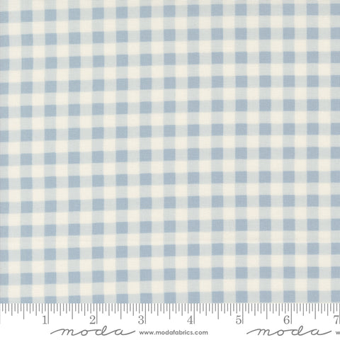 Cottage Charm Powder Blue Gingham Yardage by Heather Briggs for Moda Fabrics