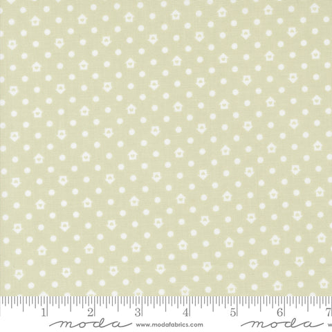 Cottage Charm Pear Dots Houses Yardage by Heather Briggs for Moda Fabrics