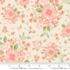 Sunbonnet Porcelain Pretty Petals Yardage by Heather Briggs for Moda Fabrics