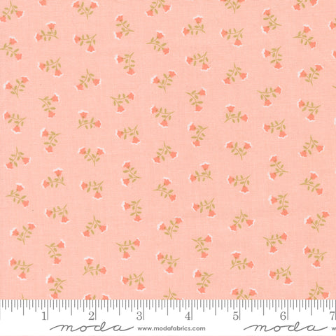 Sunbonnet Pink Tossed Petals Yardage by Heather Briggs for Moda Fabrics