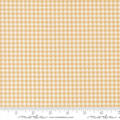Sunbonnet Almond Mini Gingham Yardage by Heather Briggs for Moda Fabrics