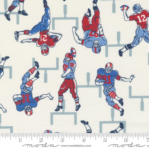Play Ball Chalk Touchdown Yardage by Moda Fabrics