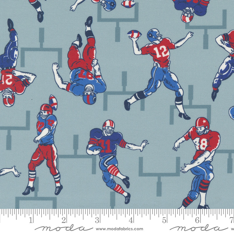 Play Ball Dolphin Touchdown Yardage by Moda Fabrics