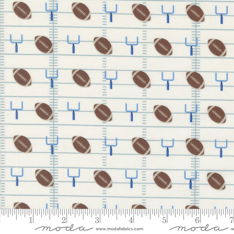 Play Ball Chalk Gridiron Yardage by Moda Fabrics