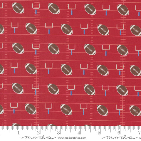Play Ball Cardinal Gridiron Yardage by Moda Fabrics