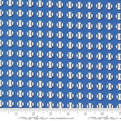 Play Ball Bluejay Fastball Yardage by Moda Fabrics