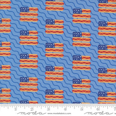 Play Ball Sky Top Dog Yardage by Moda Fabrics