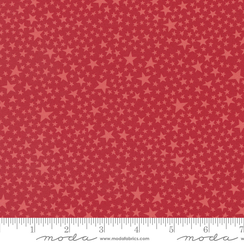 Play Ball Cardinal Super Stars Yardage by Moda Fabrics