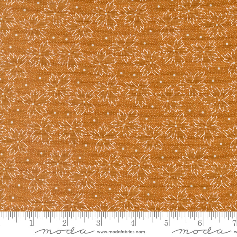 Denim & Daisies Nutmeg Prairie Yardage by Fig Tree & Co. for Moda Fabrics