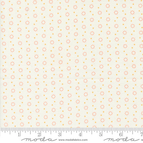 BOLT END 22" Portofino Cloud Polka Dot Yardage by Fig Tree & Co. for Moda Fabrics