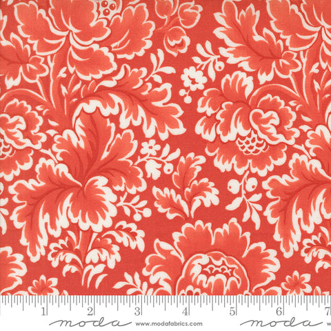 Buon Natale Poinsettia Christmas Tapestry Yardage by Fig Tree & Co. for Moda Fabrics