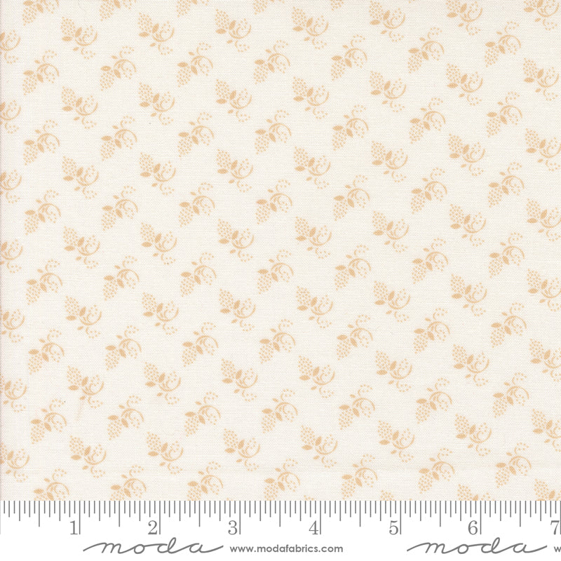 Buon Natale Snowflake Winter Buds Yardage by Fig Tree & Co. for Moda Fabrics
