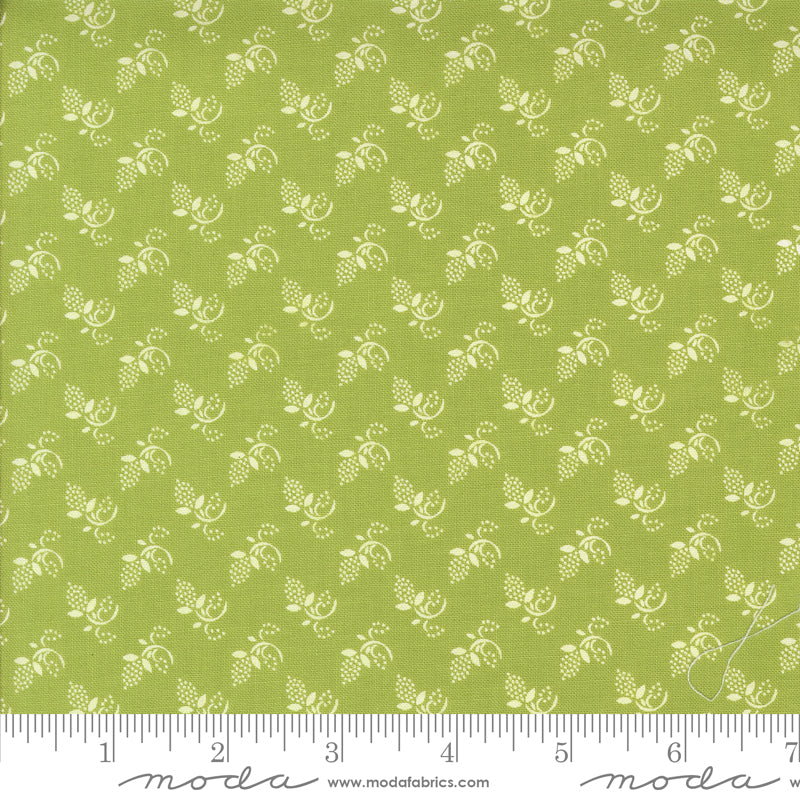 Buon Natale Cedar Winter Buds Yardage by Fig Tree & Co. for Moda Fabrics