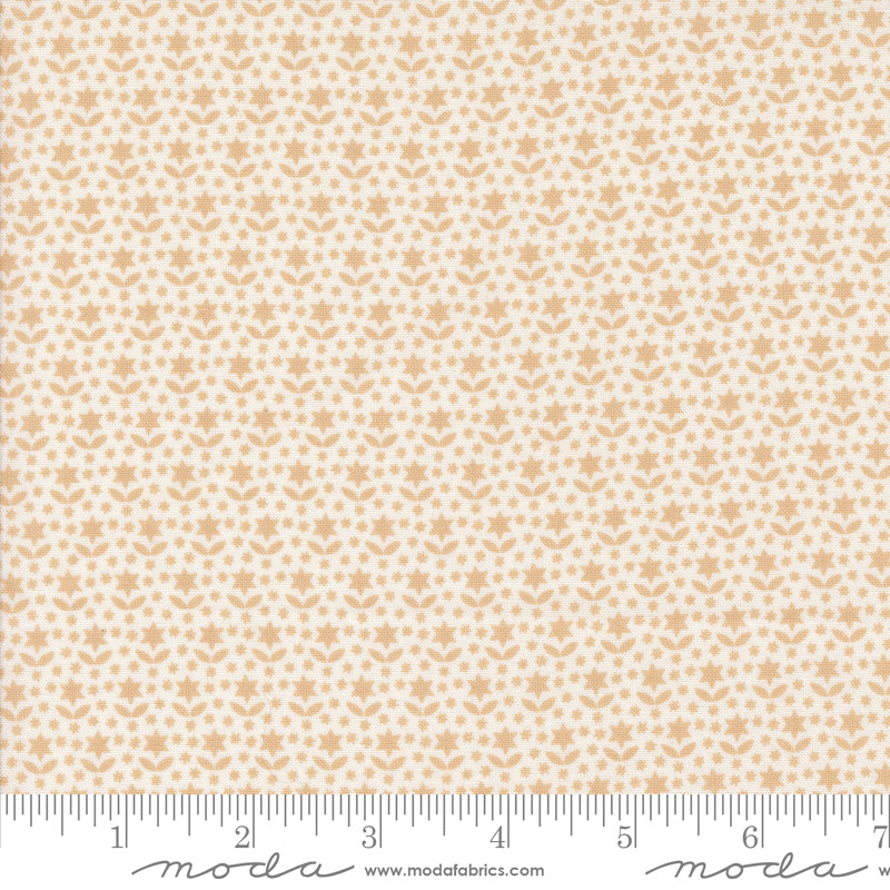 Buon Natale Snowflake Star Blooms Yardage by Fig Tree & Co. for Moda Fabrics