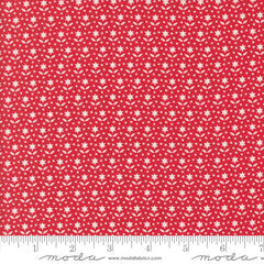 Buon Natale Pomegranate Star Blooms Yardage by Fig Tree & Co. for Moda Fabrics