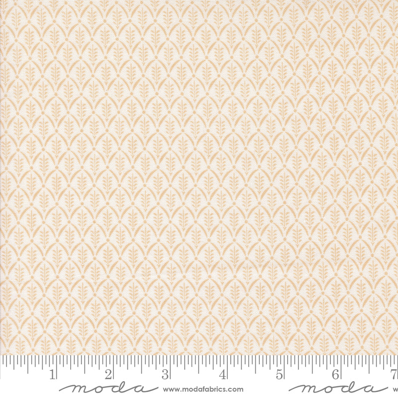 Buon Natale Snowflake Evergreen Yardage by Fig Tree & Co. for Moda Fabrics