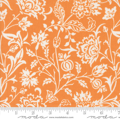 Agatha Road Pumpkin Harvest Floral Yardage by Fig Tree & Co. for Moda Fabrics