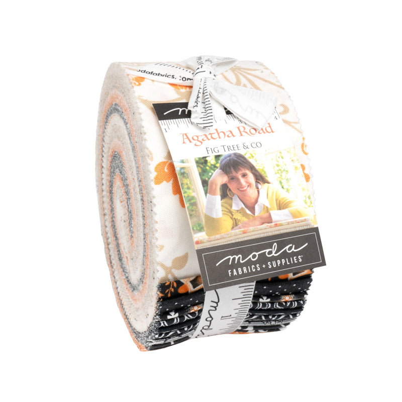 Agatha Road Jelly Roll by Fig Tree & Co. for Moda Fabrics
