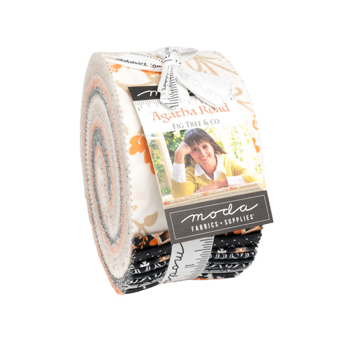 Agatha Road Jelly Roll by Fig Tree & Co. for Moda Fabrics