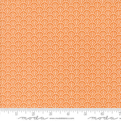 Agatha Road Pumpkin Scallops Yardage by Fig Tree & Co. for Moda Fabrics
